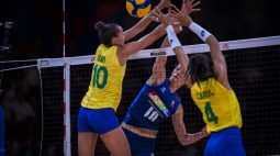 Brasil é derrotado pela Itália e leva prata na Liga das Nações