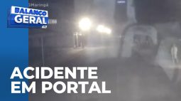 Acidente no portal das torres em Maringá motociclista ficou gravemente ferido