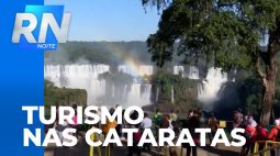 Movimento de turistas nas Cataratas do Iguaçu cresce no mês de julho
