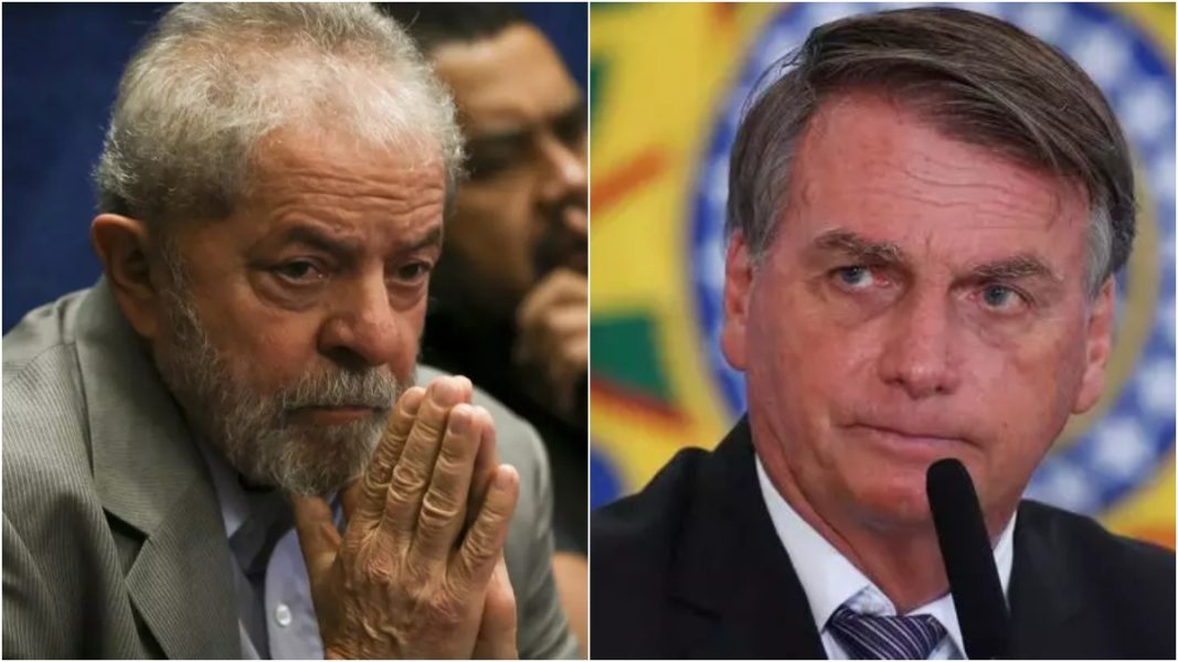 Lula e Bolsonaro estão em empate técnico na disputa pela Presidência, diz pesquisa