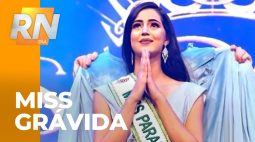 Miss Paraná anuncia gravidez e perde o título: ela teve que passar a coroa para a segunda colocada
