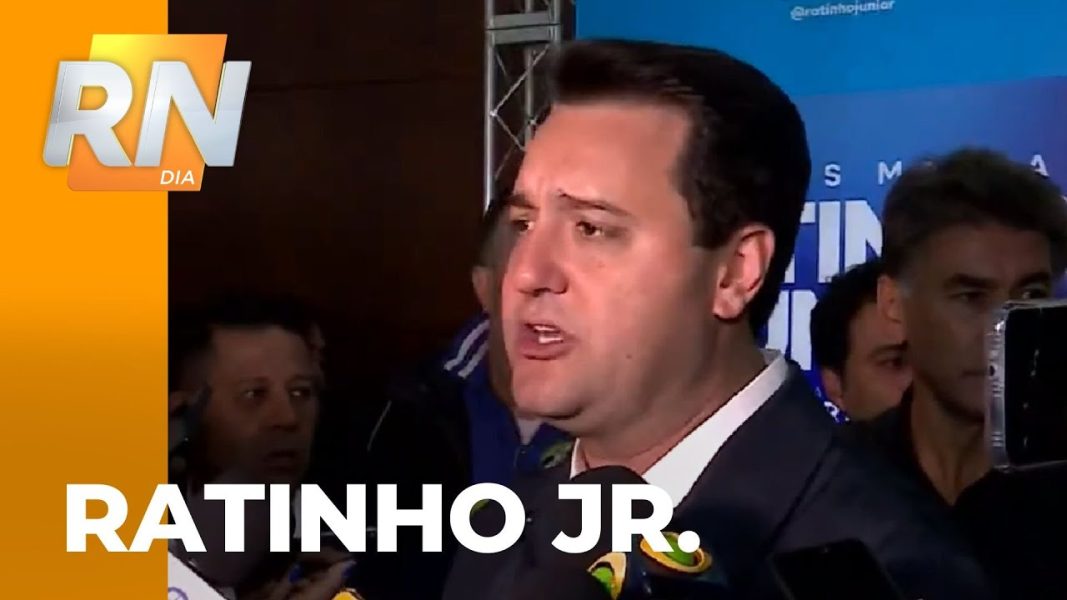 PSD oficializa candidatura de Ratinho Jr. e atual governador vai disputar a reeleição pelo partido