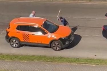 Taxista revela detalhes de briga com motorista de aplicativo em Curitiba