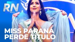 Miss Paraná perdeu a coroa por estar grávida