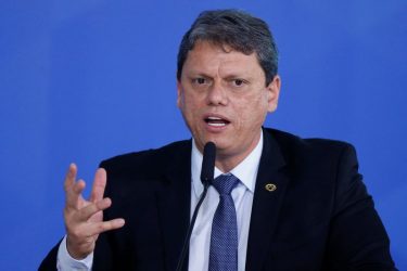 Ministério diz que Tarcísio não fez lançamento oficial de pré-candidatura a governo de SP