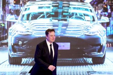 Ações da Tesla sobem em Frankfurt após venda de ações de Musk