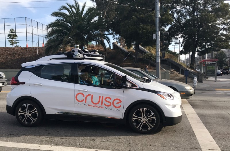 Cruise, unidade de carros autônomos da GM, terá linha de crédito de US bi