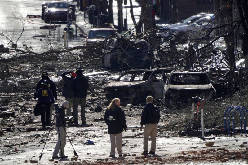 Suspeito morreu em explosão em Nashville, diz polícia